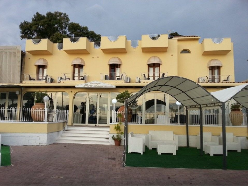 Hotel Porto Azzurro Джардини Наксос Екстериор снимка